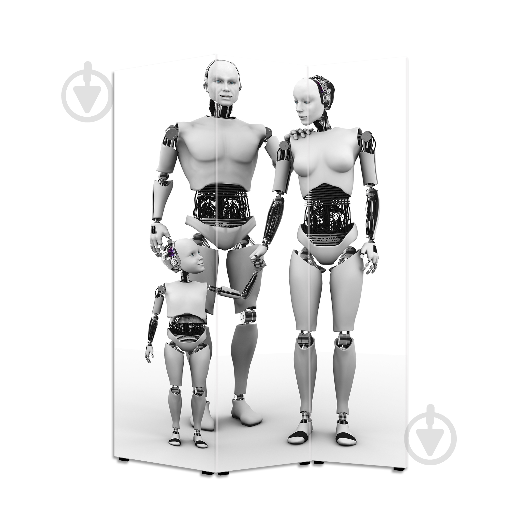 Ширма Теамо Робот 2 1750x1180x20 мм разноцветный - фото 2 Ширма Теамо Робот 2 1750x1180x20 мм разноцветный - фото 2