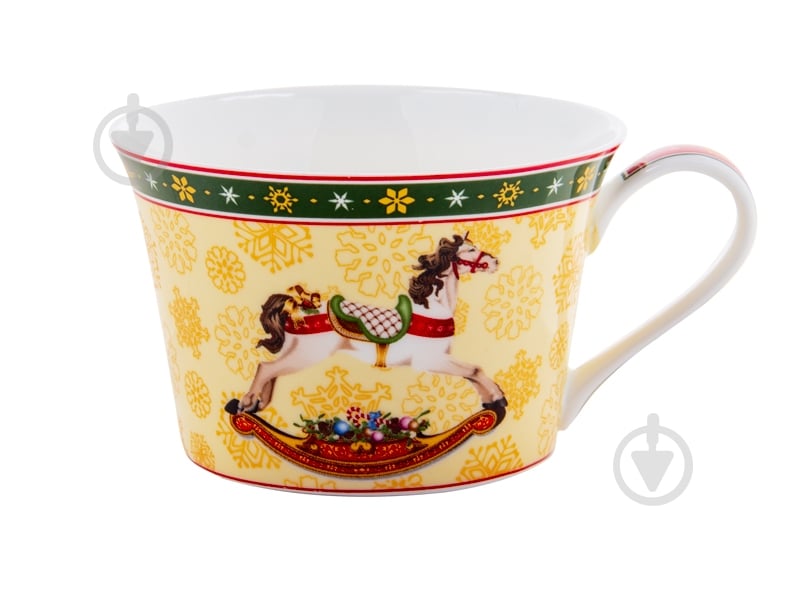 Чашка с блюдцем Lefard Christmas Collection 180 мл 986-142 - фото 4 Чашка с блюдцем Lefard Christmas Collection 180 мл 986-142 - фото 4