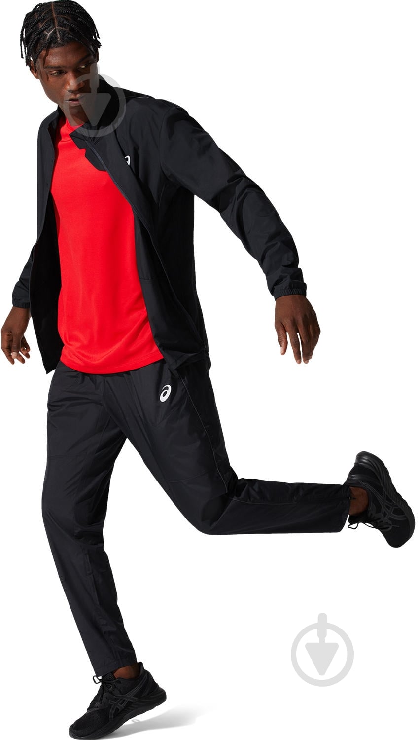 Ветровка мужская Asics CORE JACKET 2011C344-001 р.S черная - фото 5 Ветровка мужская Asics CORE JACKET 2011C344-001 р.S черная - фото 5