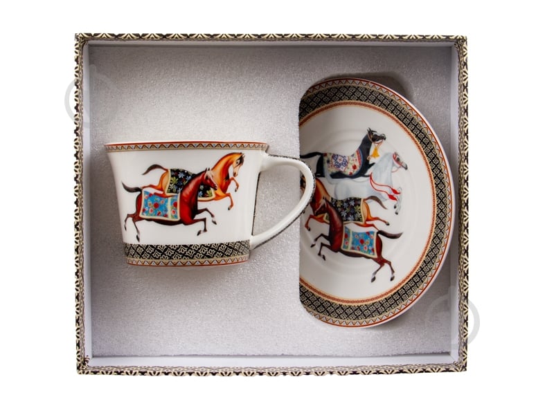 Чашка з блюдцем Lefard Equides 220 мл 2 пр. 924-875 - фото 2 Чашка з блюдцем Lefard Equides 220 мл 2 пр. 924-875 - фото 2