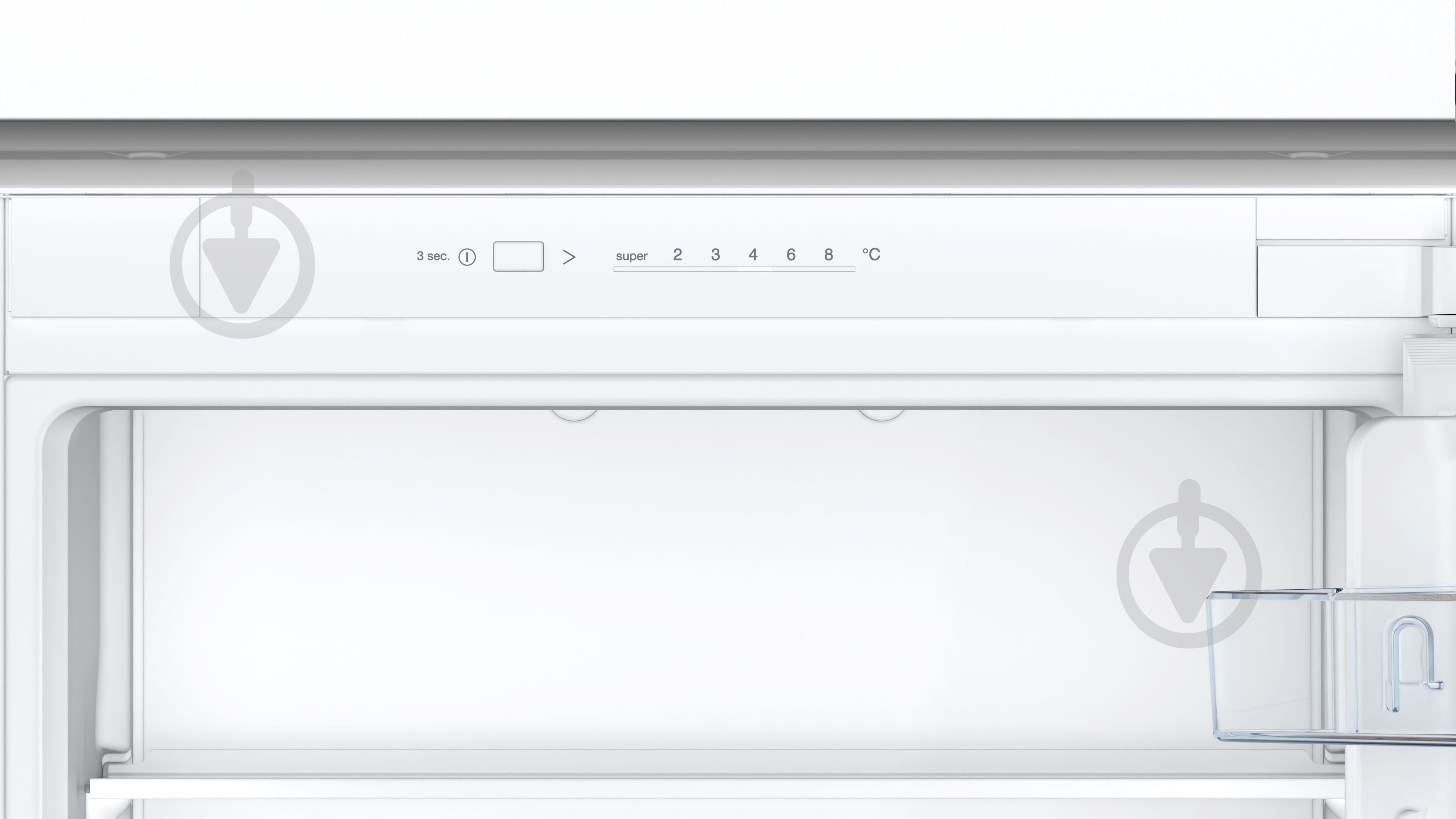 Вбудовуваний холодильник Bosch KIV87NS306 - фото 4