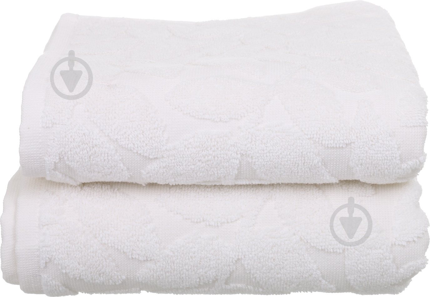 Полотенце Leaf 50x90 см айвори ABC - фото 1