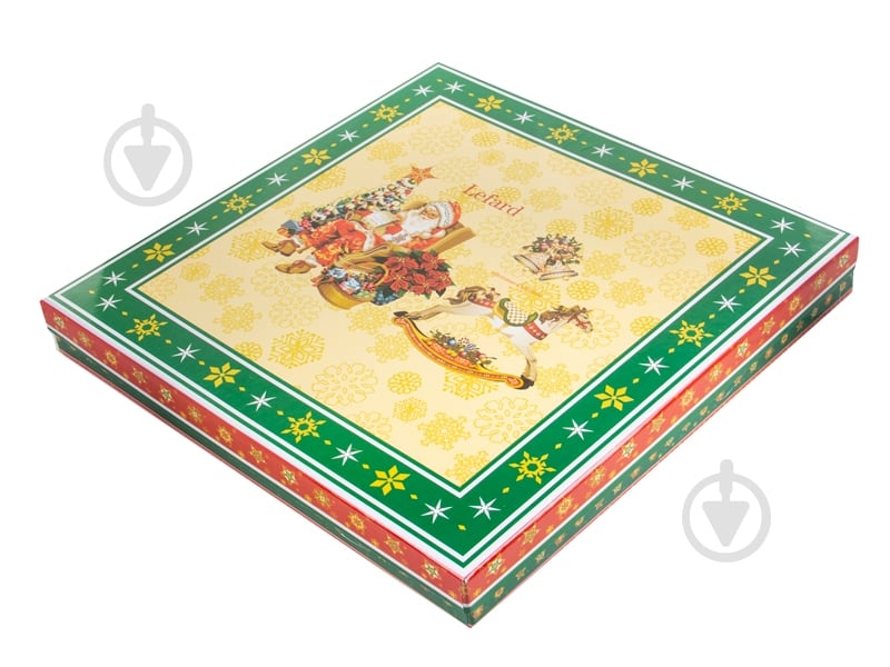 Тарелка подставная Lefard Christmas Collection Red 26 см 986-136 - фото 2