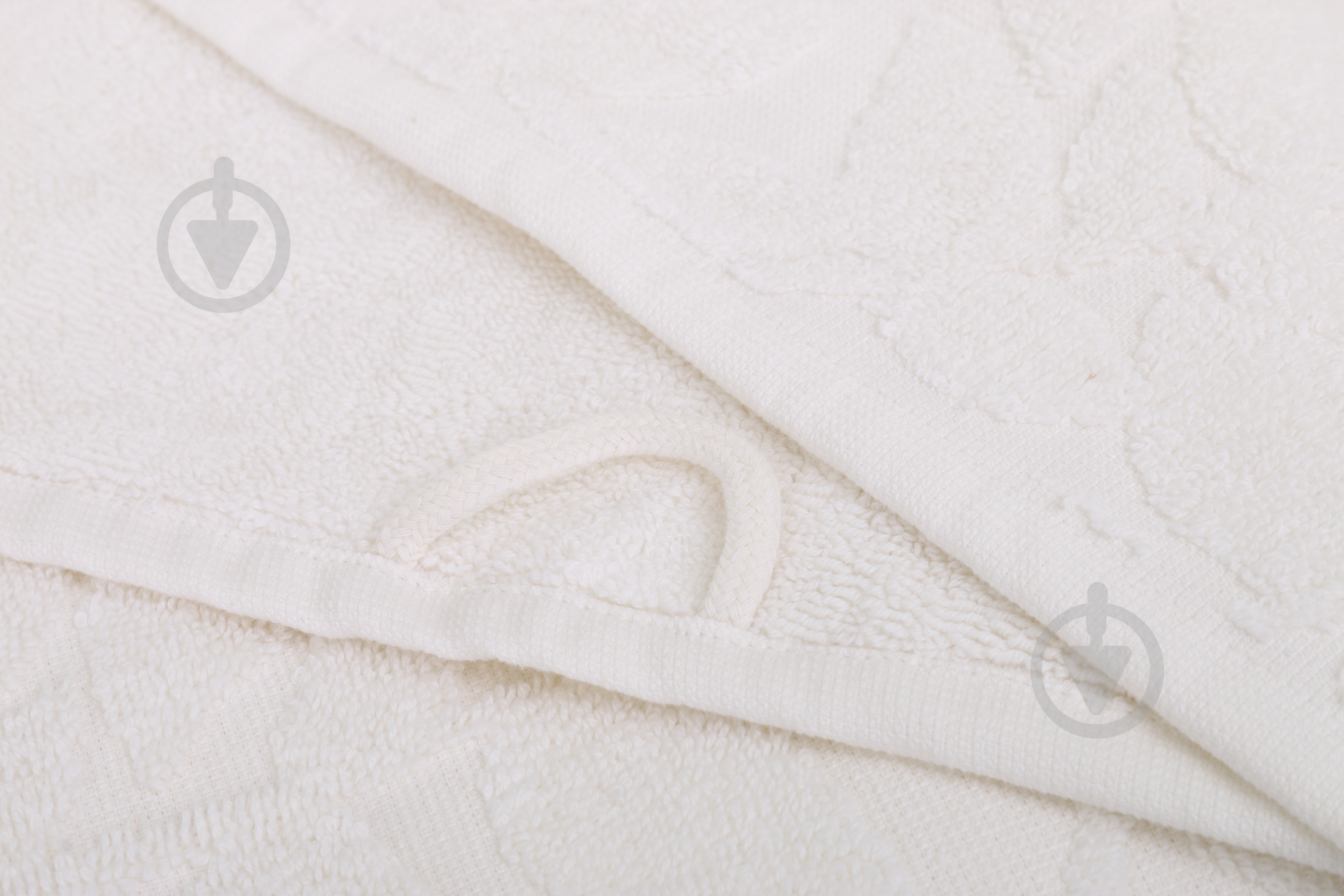 Полотенце Leaf 70x140 см айвори ABC - фото 3