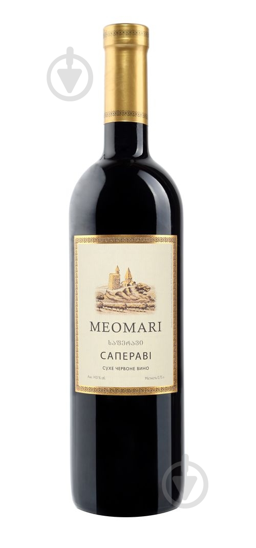 Вино Meomari Саперави красное сухое 0,75 л - фото 1