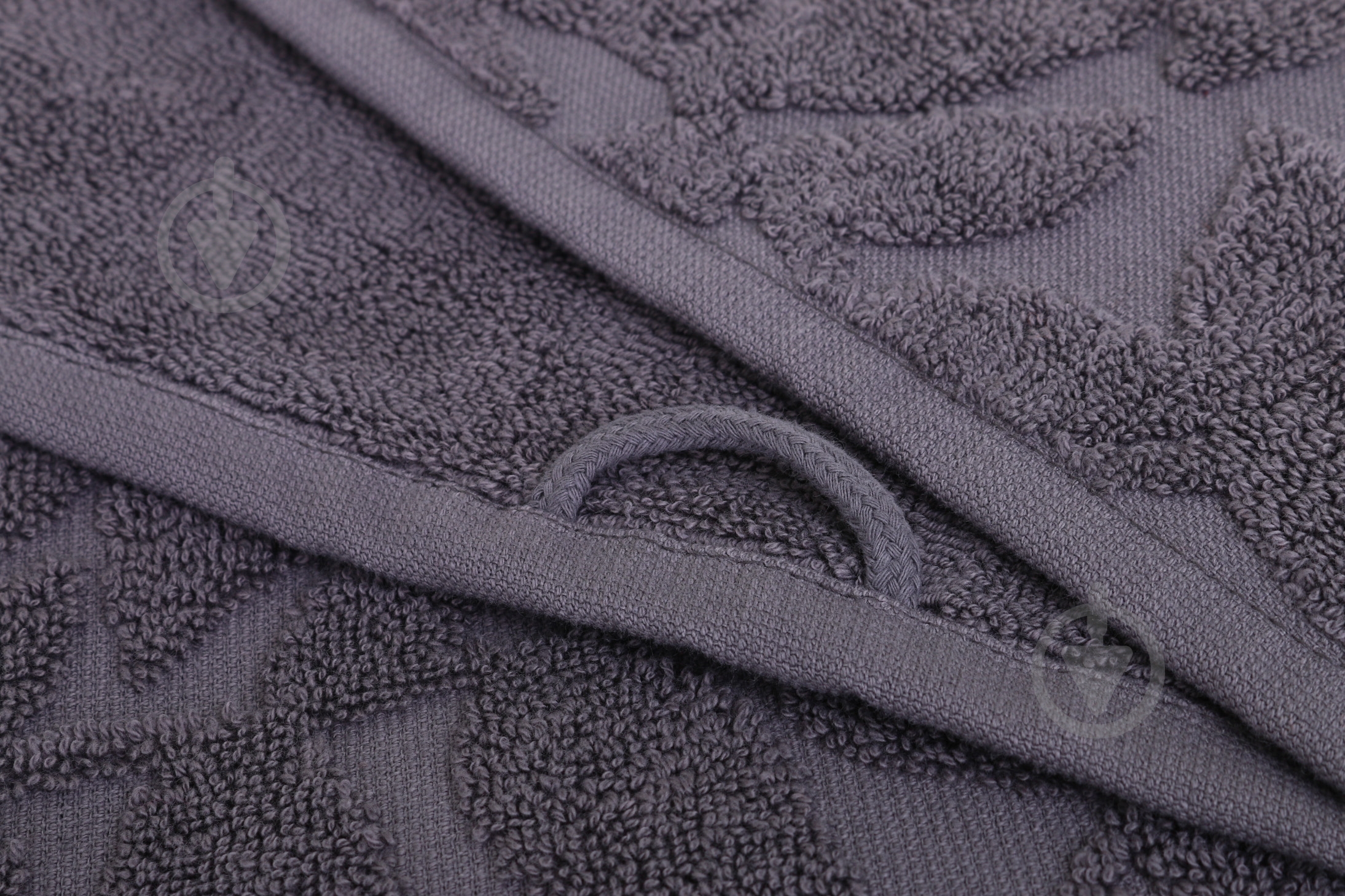 Полотенце Leaf 50x90 см антрацит ABC - фото 2