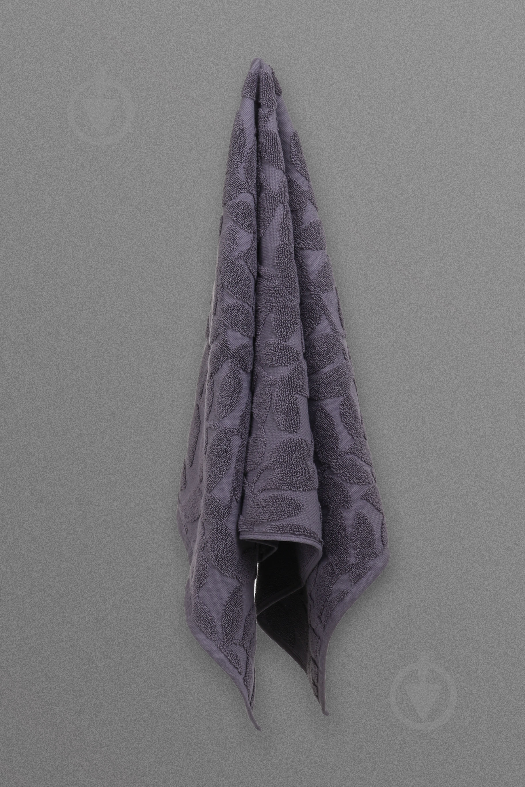 Полотенце Leaf 50x90 см антрацит ABC - фото 4