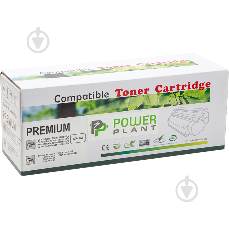 Картридж PowerPlant Xerox Phaser 106R02773 з чипом (PP-3020/WC3025) чорний - фото 2