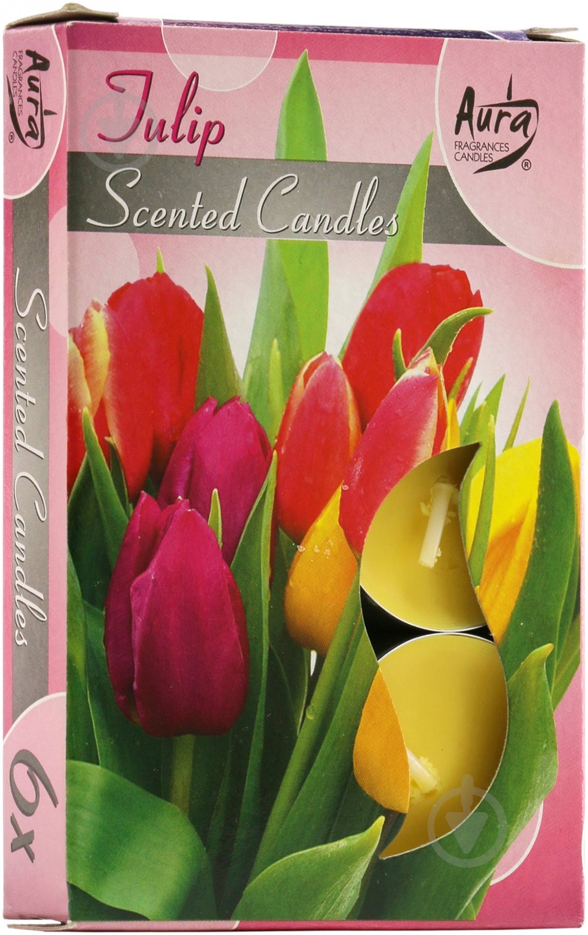 Набор свечей ароматических Bispol Тюльпан - фото 1