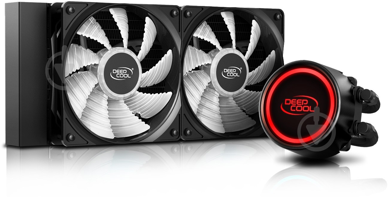 Система водяного охолодження Deepcool Gammaxx L240 V2 - фото 4 Система водяного охолодження Deepcool Gammaxx L240 V2 - фото 4