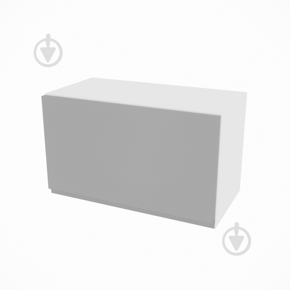 Шкаф Влада (А 60 (320)) серый бархат/белый Світ Меблів - фото 1 Шкаф Влада (А 60 (320)) серый бархат/белый Світ Меблів - фото 1