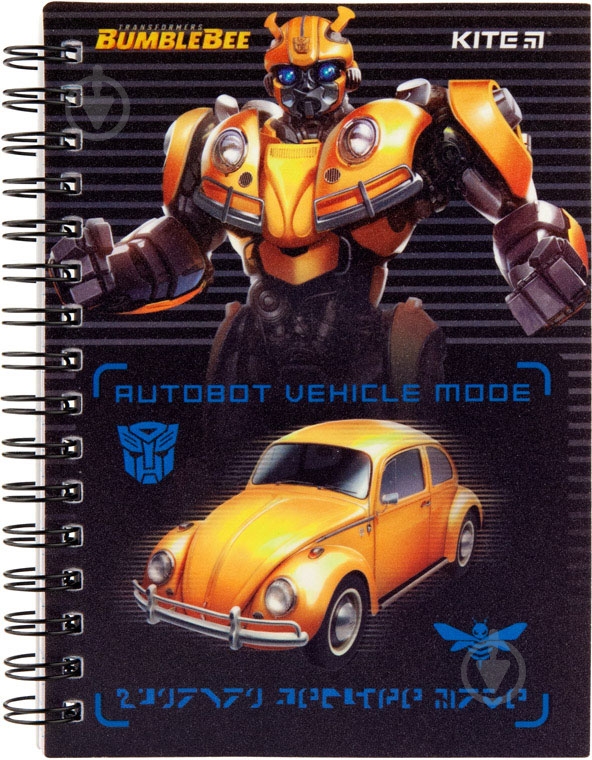 Блокнот А6 80 листов Transformers BumbleBee TF19-226 KITE - фото 1