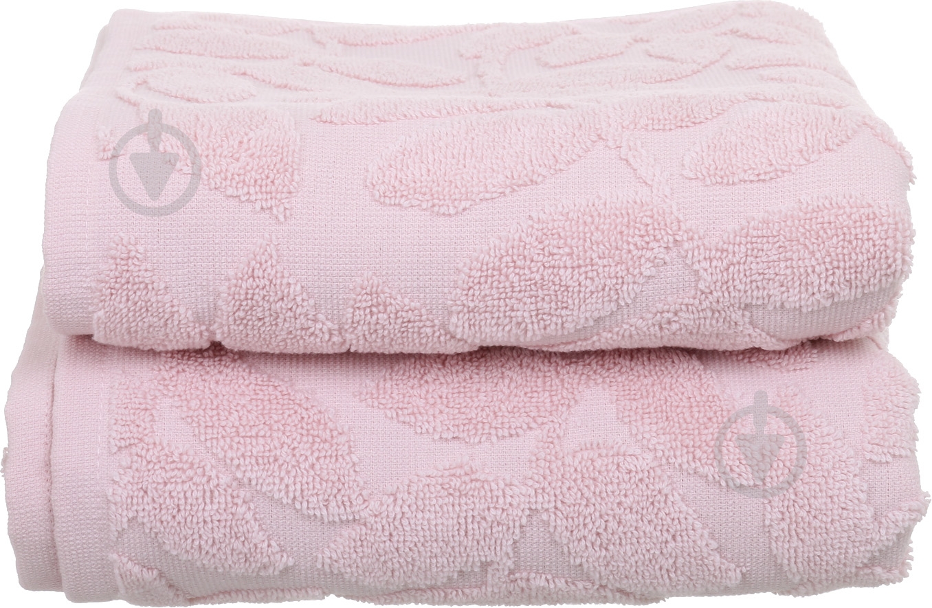 Полотенце Leaf 50x90 см пудровый ABC - фото 1