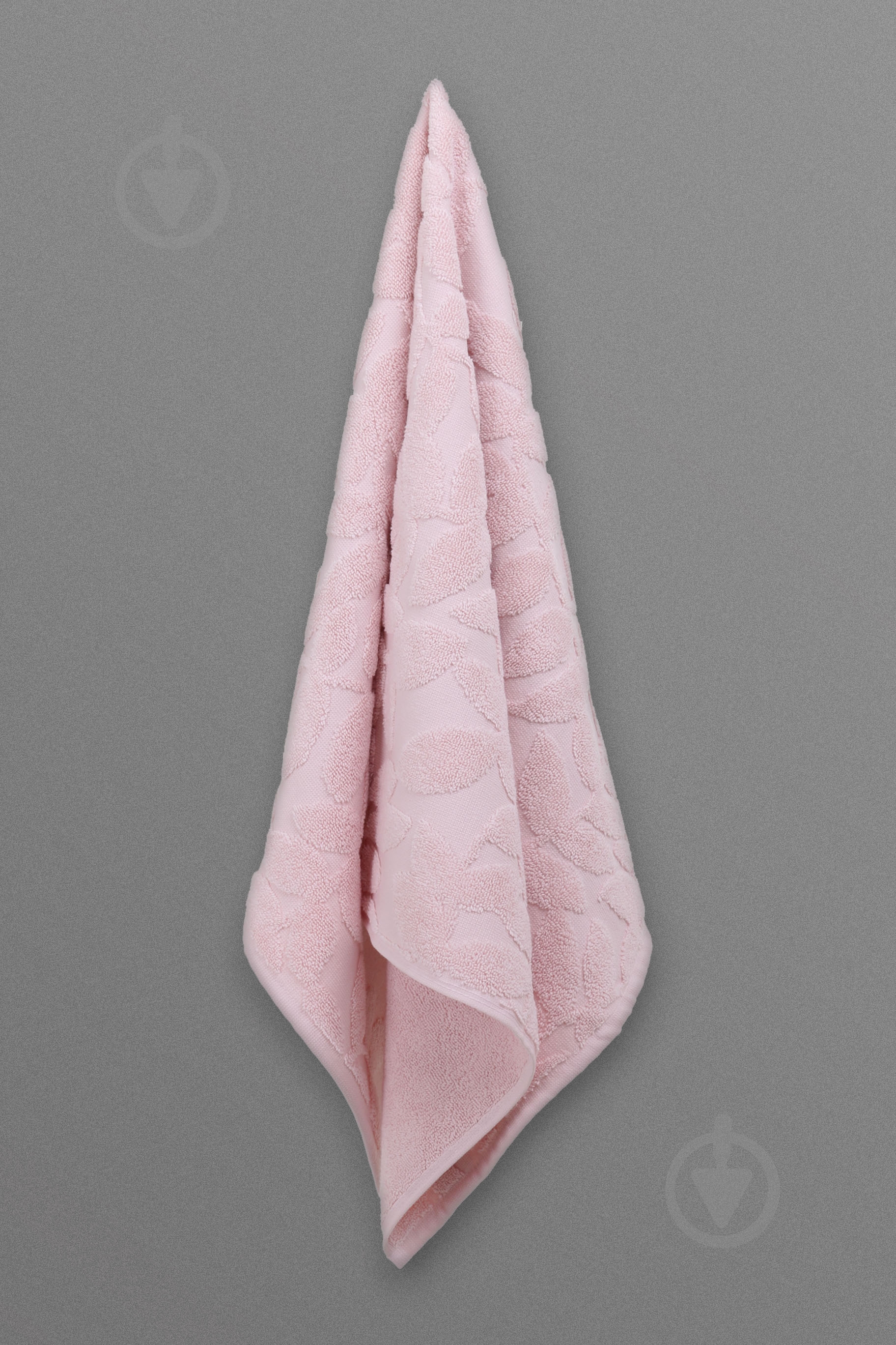 Полотенце Leaf 50x90 см пудровый ABC - фото 4