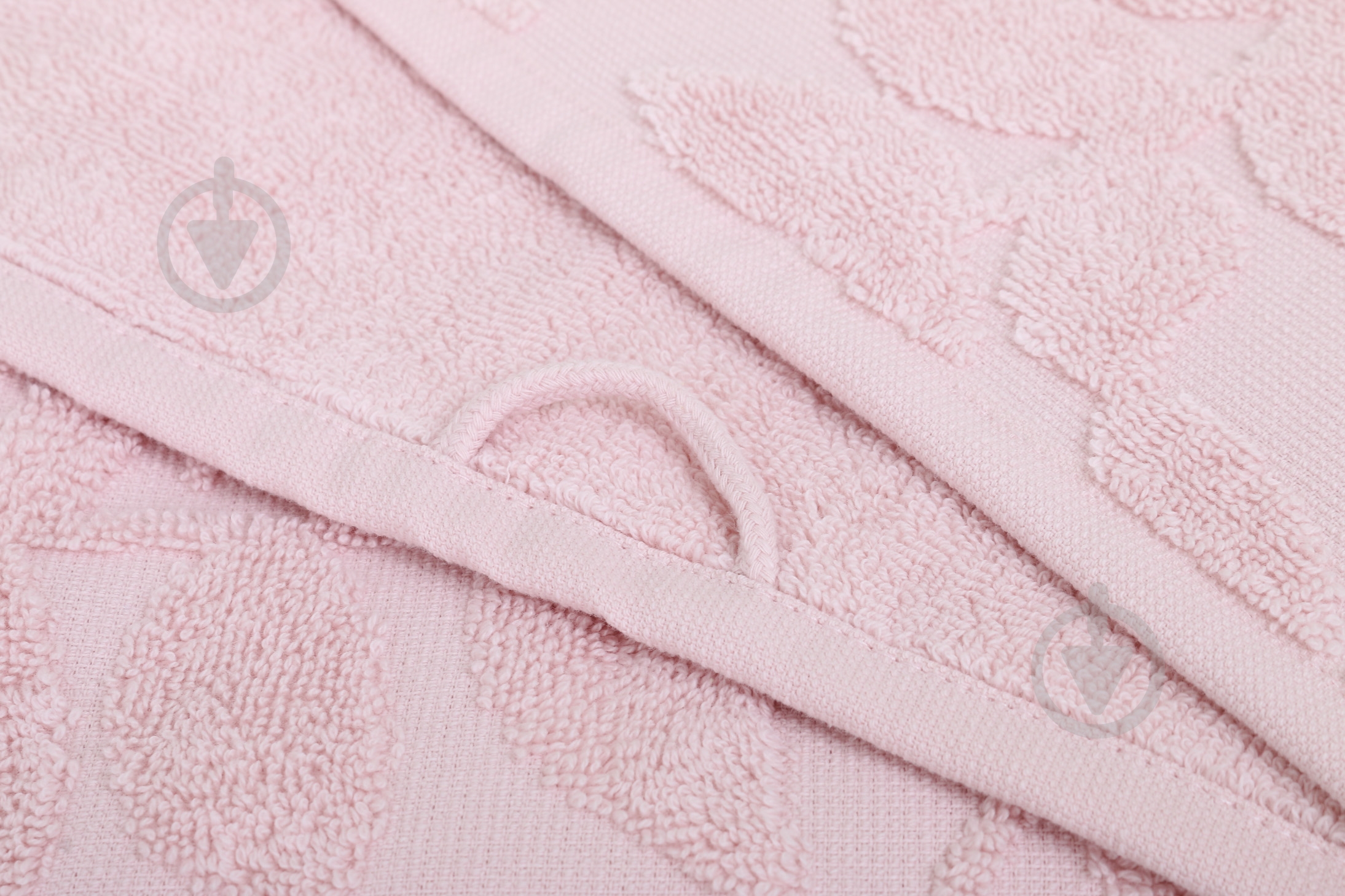 Полотенце Leaf 70x140 см пудровый ABC - фото 3 Полотенце Leaf 70x140 см пудровый ABC - фото 3