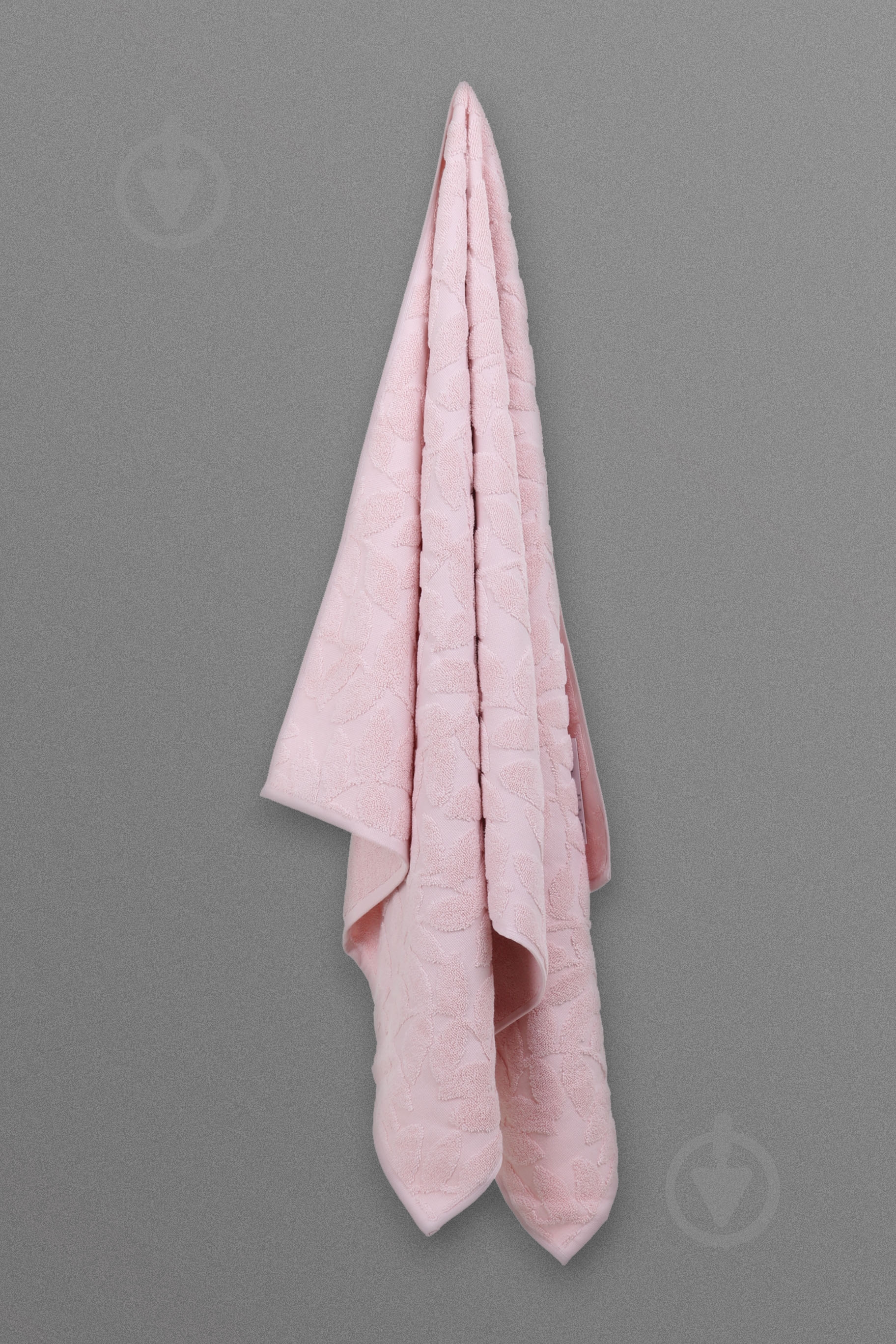 Полотенце Leaf 70x140 см пудровый ABC - фото 4 Полотенце Leaf 70x140 см пудровый ABC - фото 4