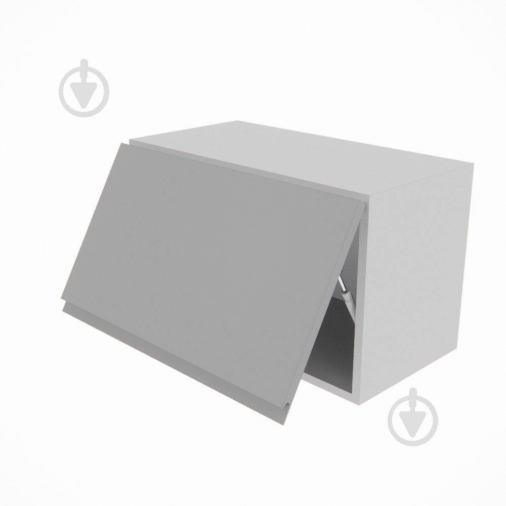 Шкаф Влада (А 60 (320)) серый бархат/пепельный Світ Меблів - фото 2 Шкаф Влада (А 60 (320)) серый бархат/пепельный Світ Меблів - фото 2