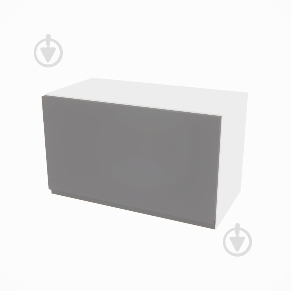 Шкаф Влада (А 60 (320)) графит/белый Світ Меблів - фото 1 Шкаф Влада (А 60 (320)) графит/белый Світ Меблів - фото 1