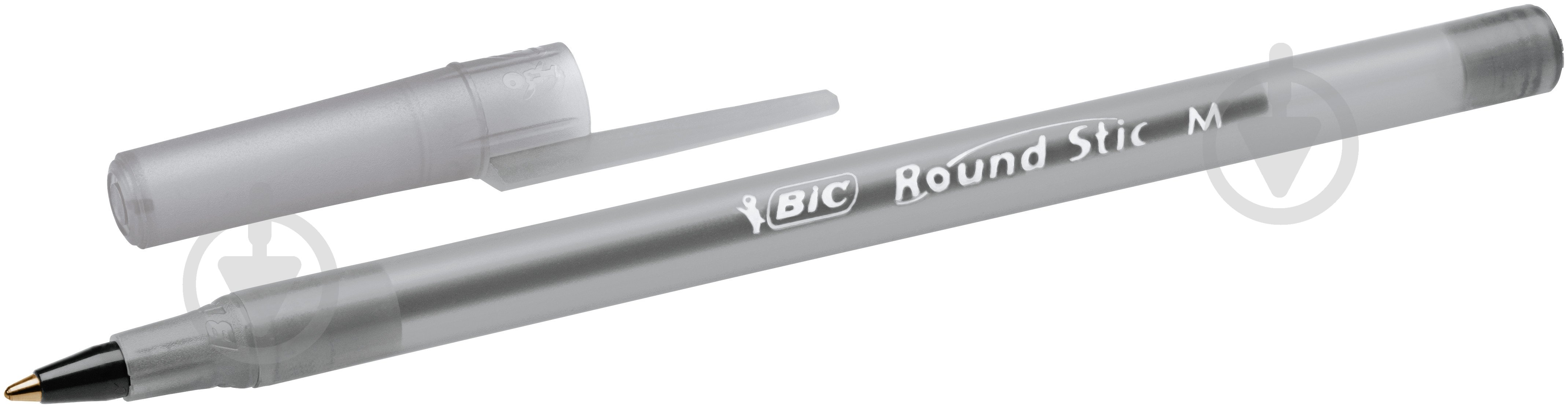 Ручка BIC Round Stic 1.0 мм чорний 8 шт. - фото 3