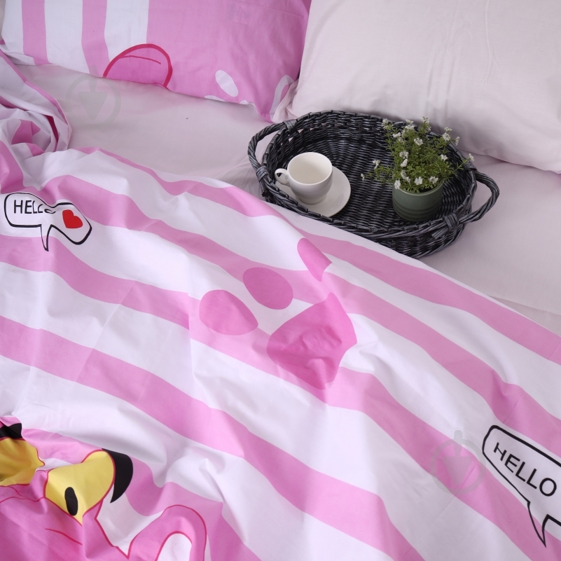 Наволочка бязь 17-0110 Pink Pantere 50x70 см мульти MirSon - фото 4 Наволочка бязь 17-0110 Pink Pantere 50x70 см мульти MirSon - фото 4