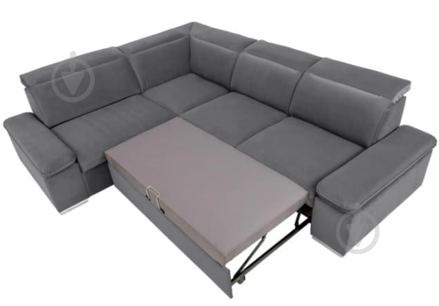 Диван угловой BRW DARBY левый угол серый 2680x2180x940 мм - фото 6 Диван угловой BRW DARBY левый угол серый 2680x2180x940 мм - фото 6