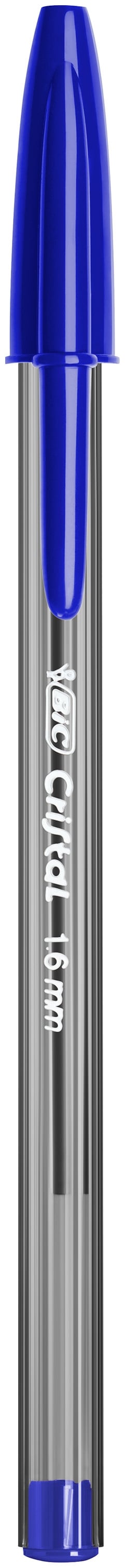 Ручка шариковая BIC Cristal Large синяя - фото 2