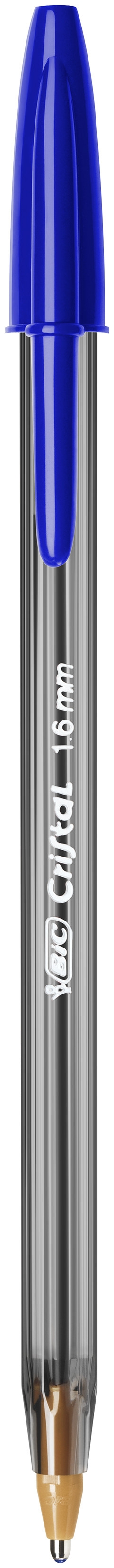 Ручка шариковая BIC Cristal Large синяя - фото 3