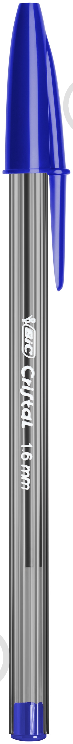 Ручка шариковая BIC Cristal Large синяя - фото 4