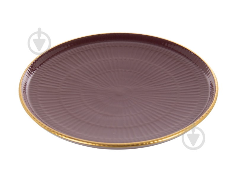 Тарілка обідня Alba ceramics Bordeaux 20,5 см 769-054 - фото 2 Тарілка обідня Alba ceramics Bordeaux 20,5 см 769-054 - фото 2