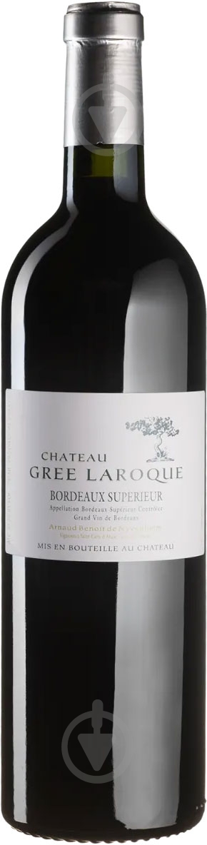 Вино Chateau Gree Laroqueкрасное сухое 0,75 л - фото 1
