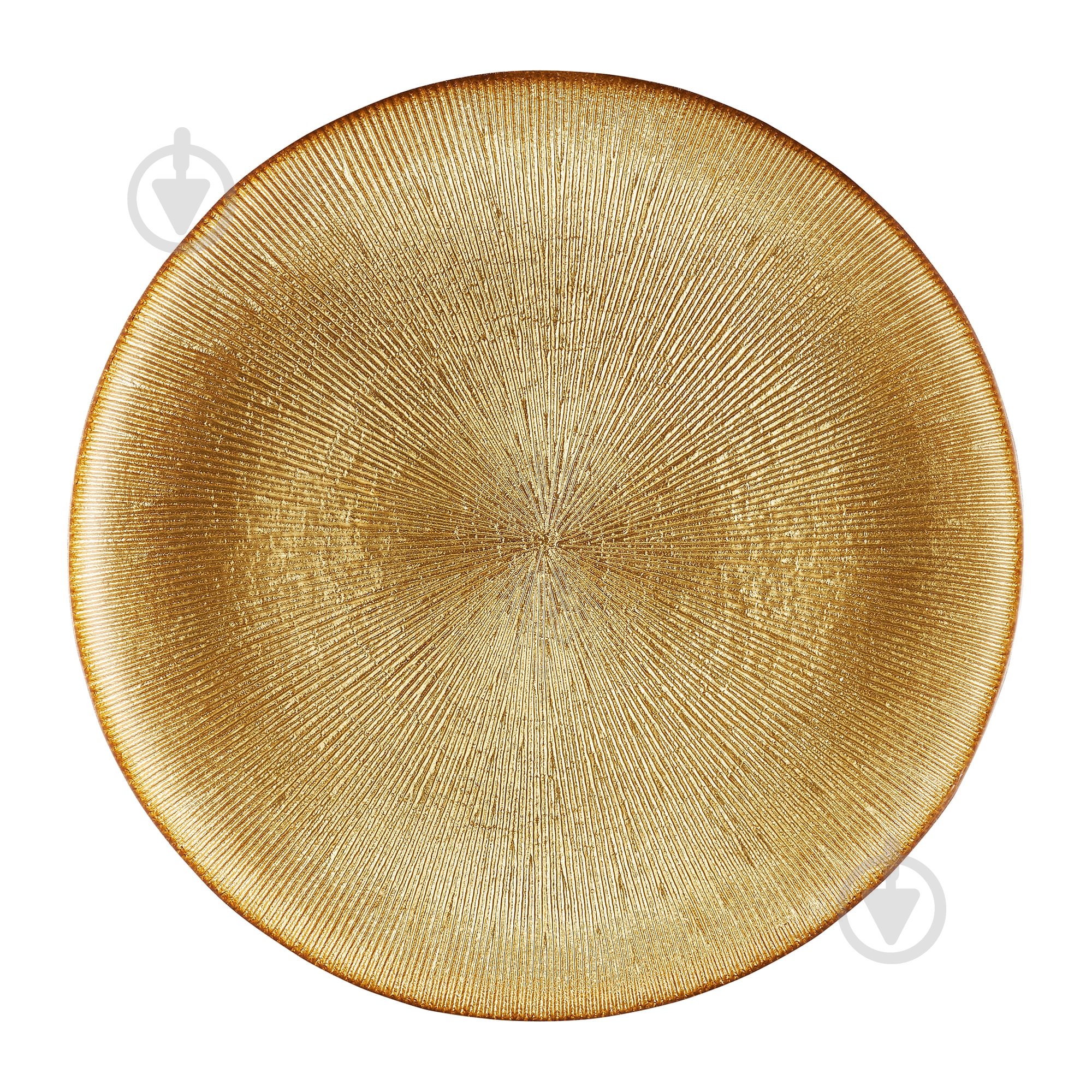 Блюдо для торта Ambition 27 см золото - фото 1