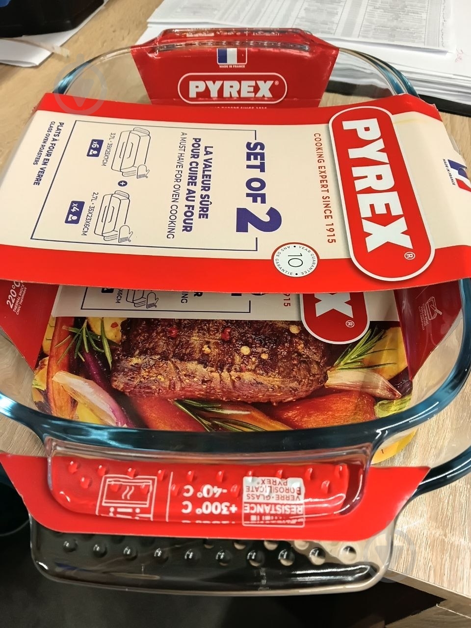 УЦЕНКА! Набор форм Pyrex 2 шт. (913S608/8043) (УЦ №3484) - фото 6 УЦЕНКА! Набор форм Pyrex 2 шт. (913S608/8043) (УЦ №3484) - фото 6