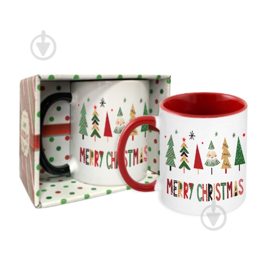 Чашка GGP Christmas Tree 320 мл 76000651 - фото 1 Чашка GGP Christmas Tree 320 мл 76000651 - фото 1