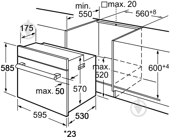 Духовой шкаф Perfelli BOE 6644 BL RETRO - фото 16