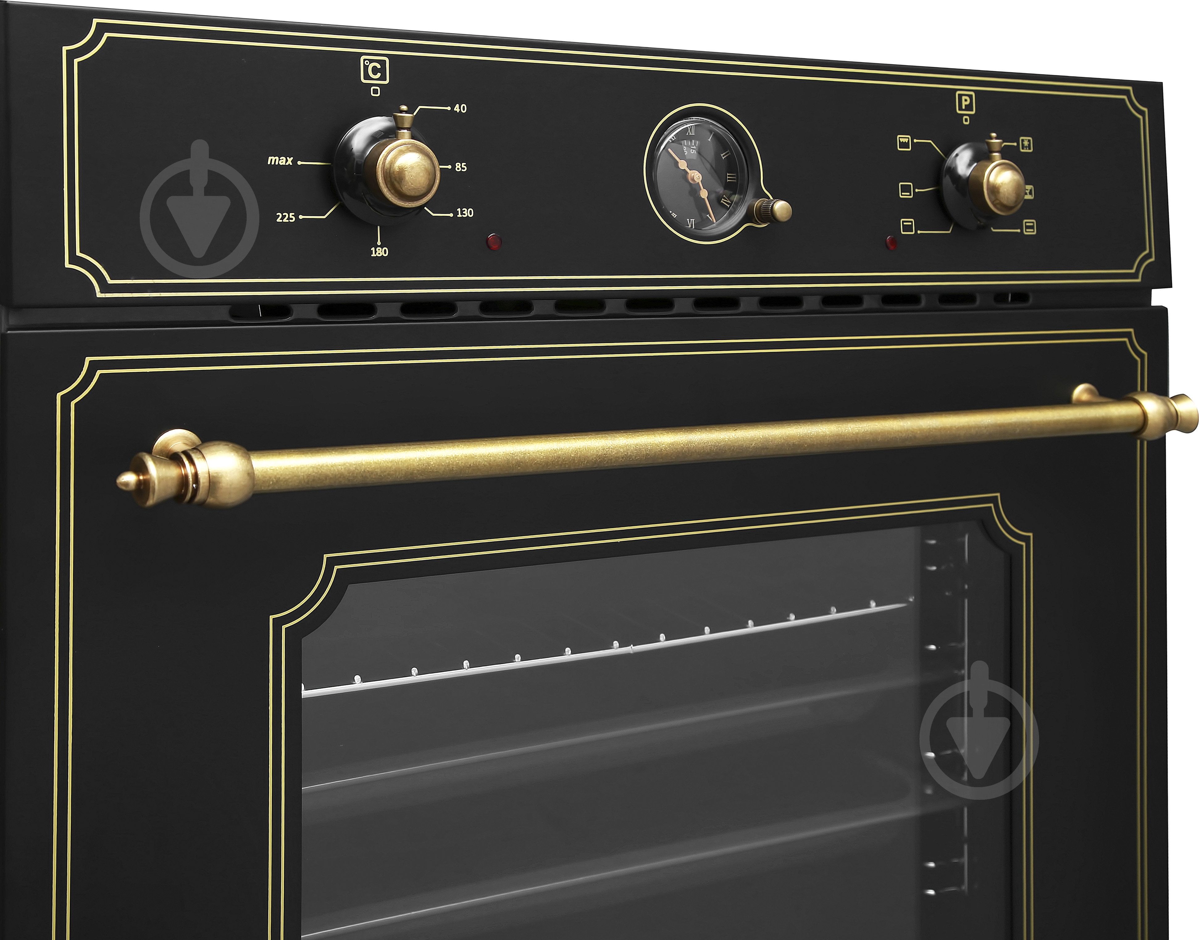 Духовой шкаф Perfelli BOE 6644 BL RETRO - фото 3