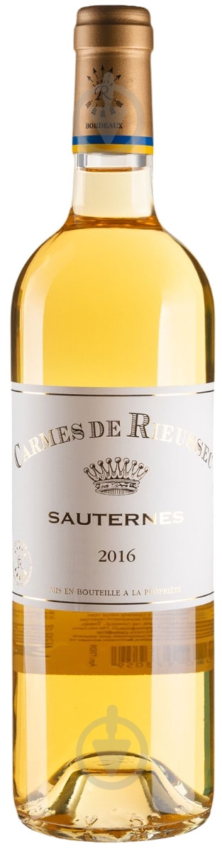 Вино Les Carmes de Rieussec Les Carmes de Rieussec 2016 0,75 л - фото 1 Вино Les Carmes de Rieussec Les Carmes de Rieussec 2016 0,75 л - фото 1