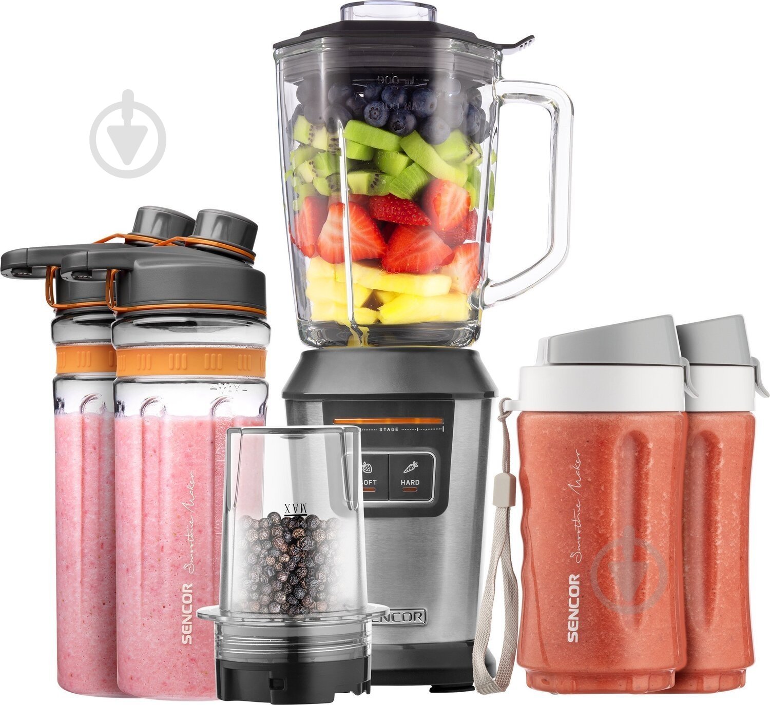 Блендер для смузи Sencor SBL7570SS - фото 2 Блендер для смузи Sencor SBL7570SS - фото 2