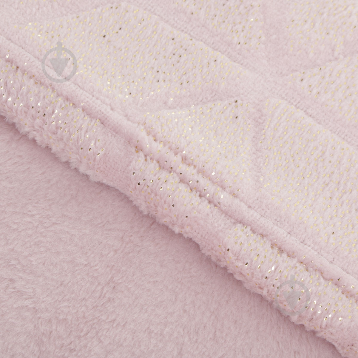 Плед Basic Shine Rhombus 160x200 см розовый La Nuit - фото 2