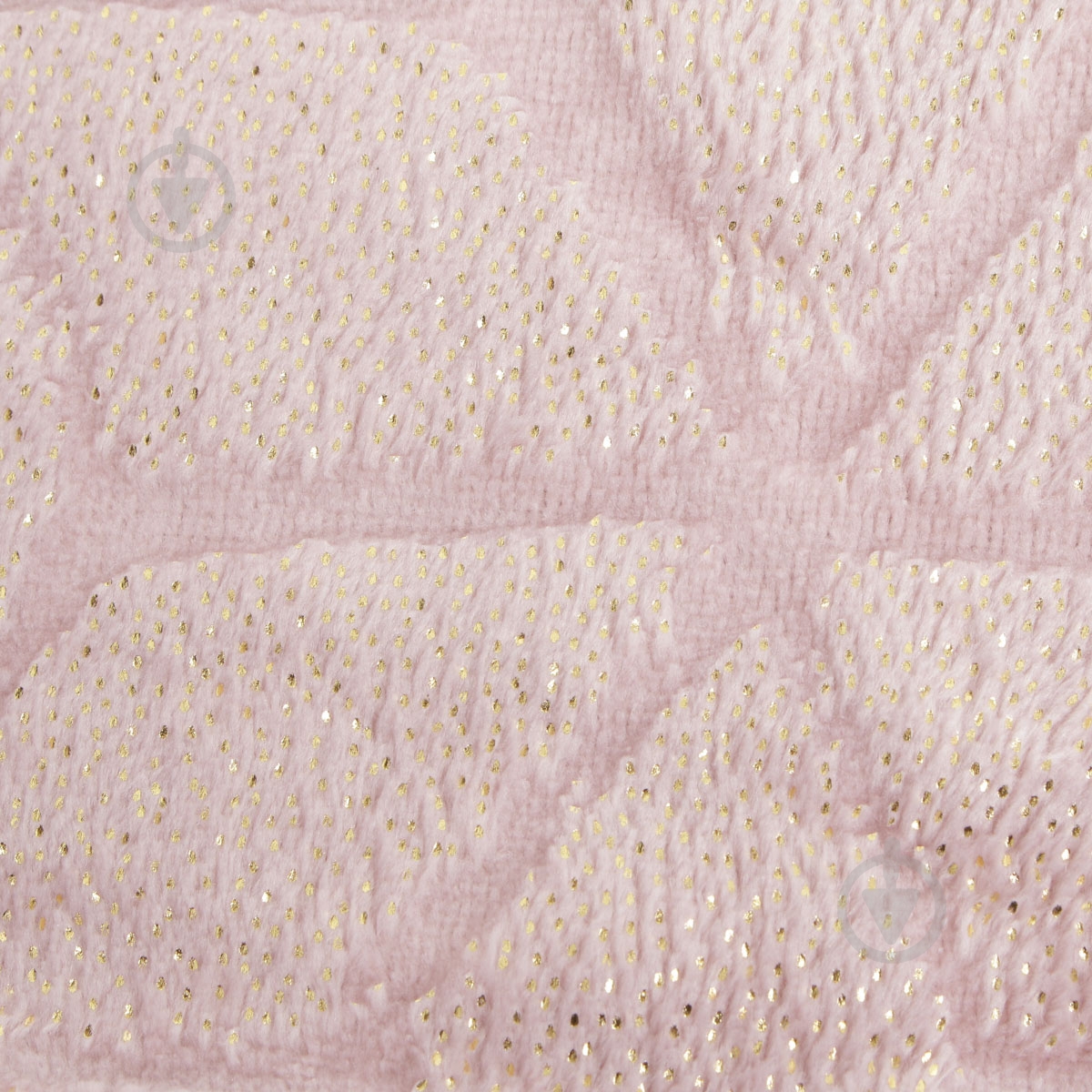 Плед Basic Shine Rhombus 160x200 см розовый La Nuit - фото 3