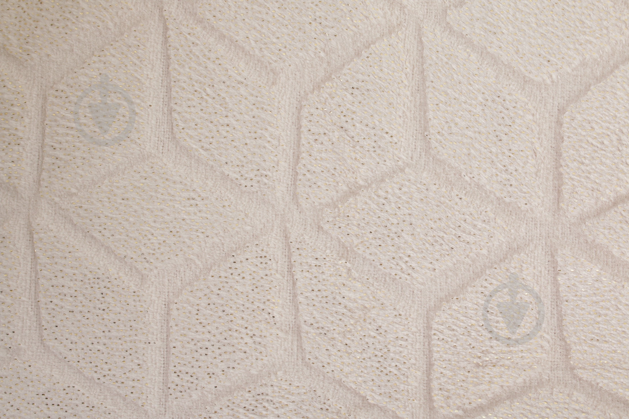 Плед Basic Shine Rhombus 200x220 см айвори La Nuit - фото 2 Плед Basic Shine Rhombus 200x220 см айвори La Nuit - фото 2