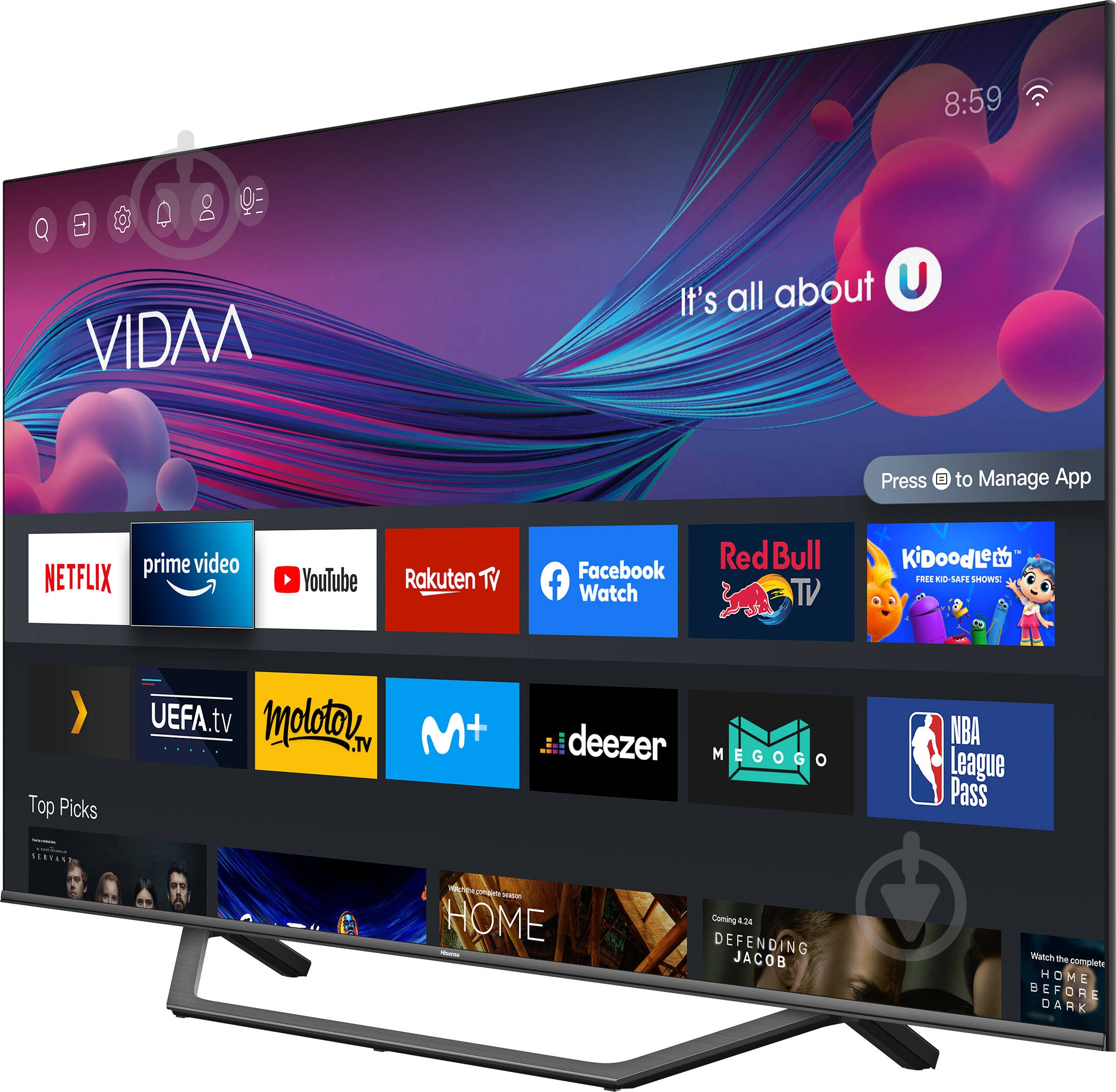 Телевізор Hisense 43A7GQ - фото 5