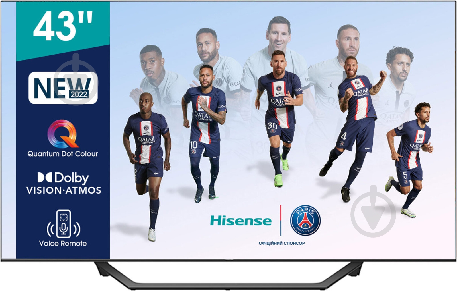 Телевізор Hisense 43A7GQ - фото 1