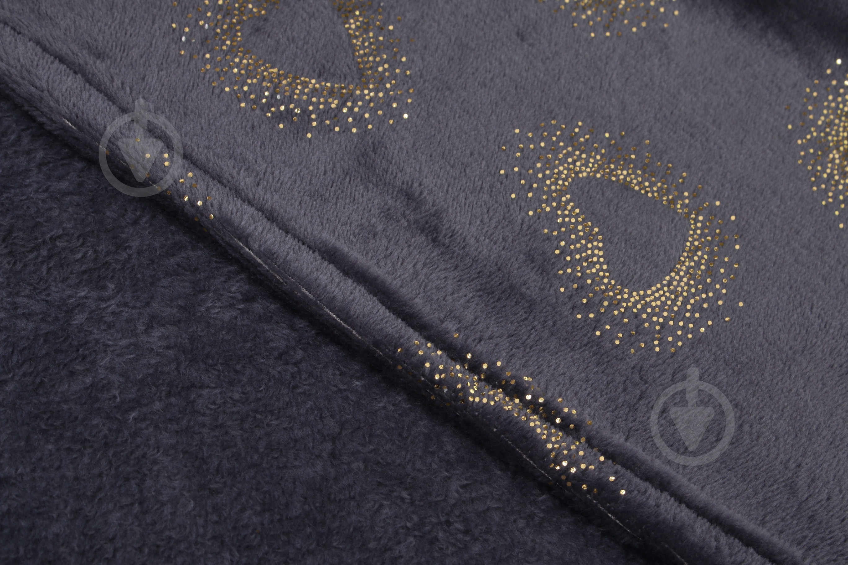 Плед Basic Shine Hearts 160x200 см синий La Nuit - фото 3