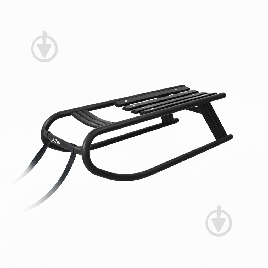 Санки Vitan Торнадо Лайт чорные - фото 1