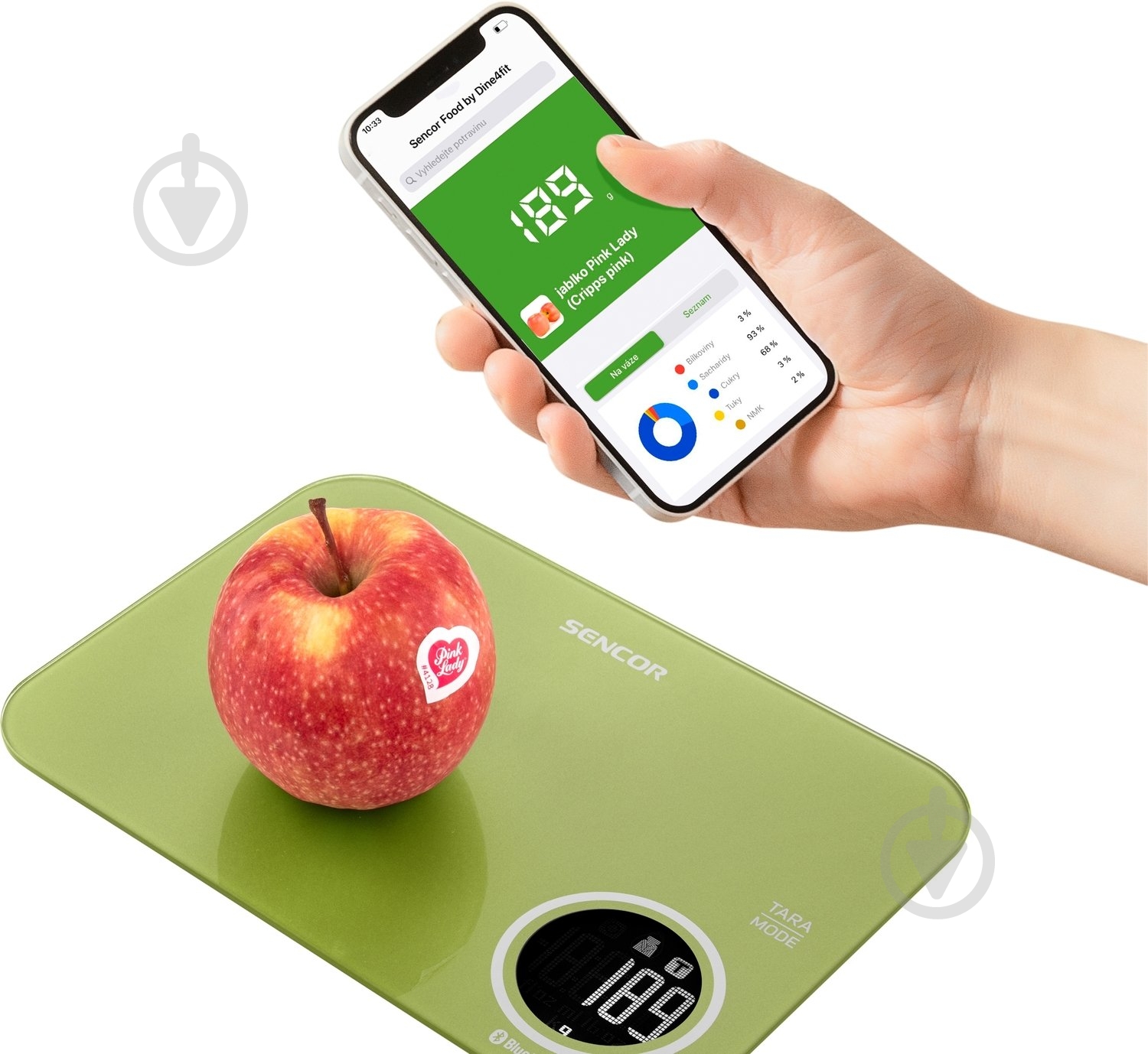 Ваги кухонні Sencor SKS7070GG - фото 7