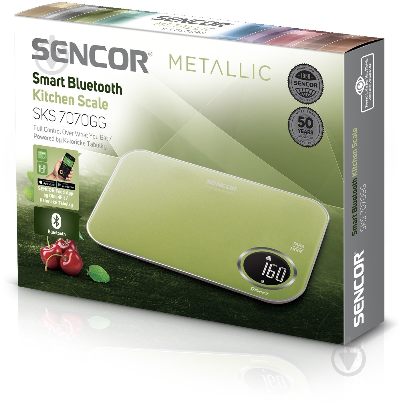 Ваги кухонні Sencor SKS7070GG - фото 8
