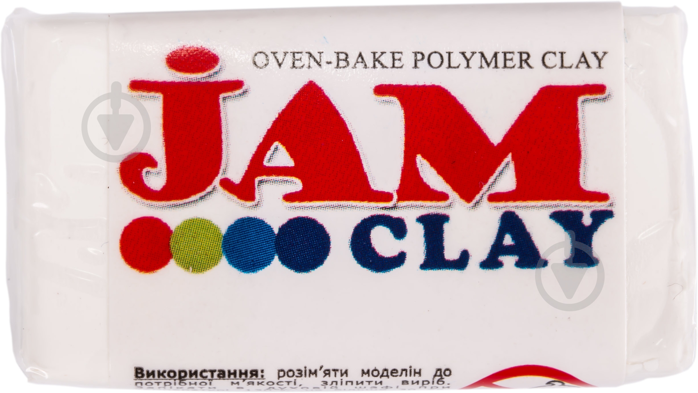 Пластика Jam Clay Зефир (Белый) 20 г - фото 1