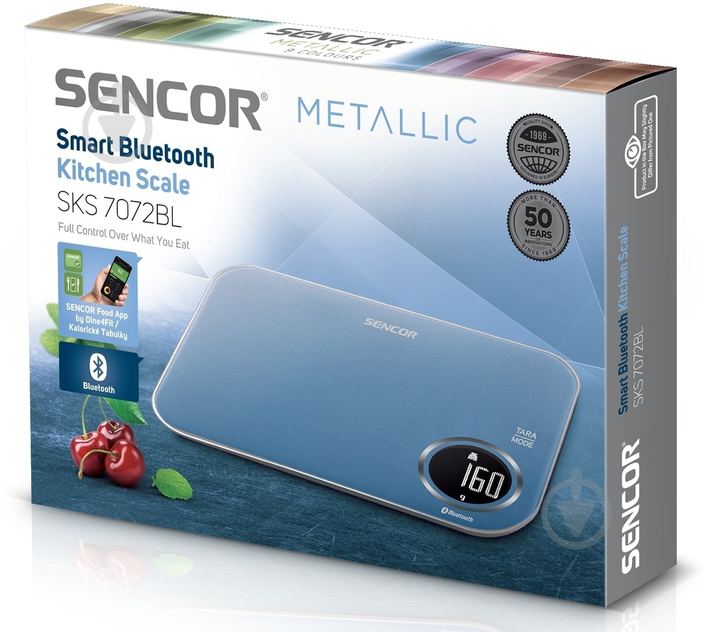 Весы кухонные Sencor SKS7072BL - фото 7