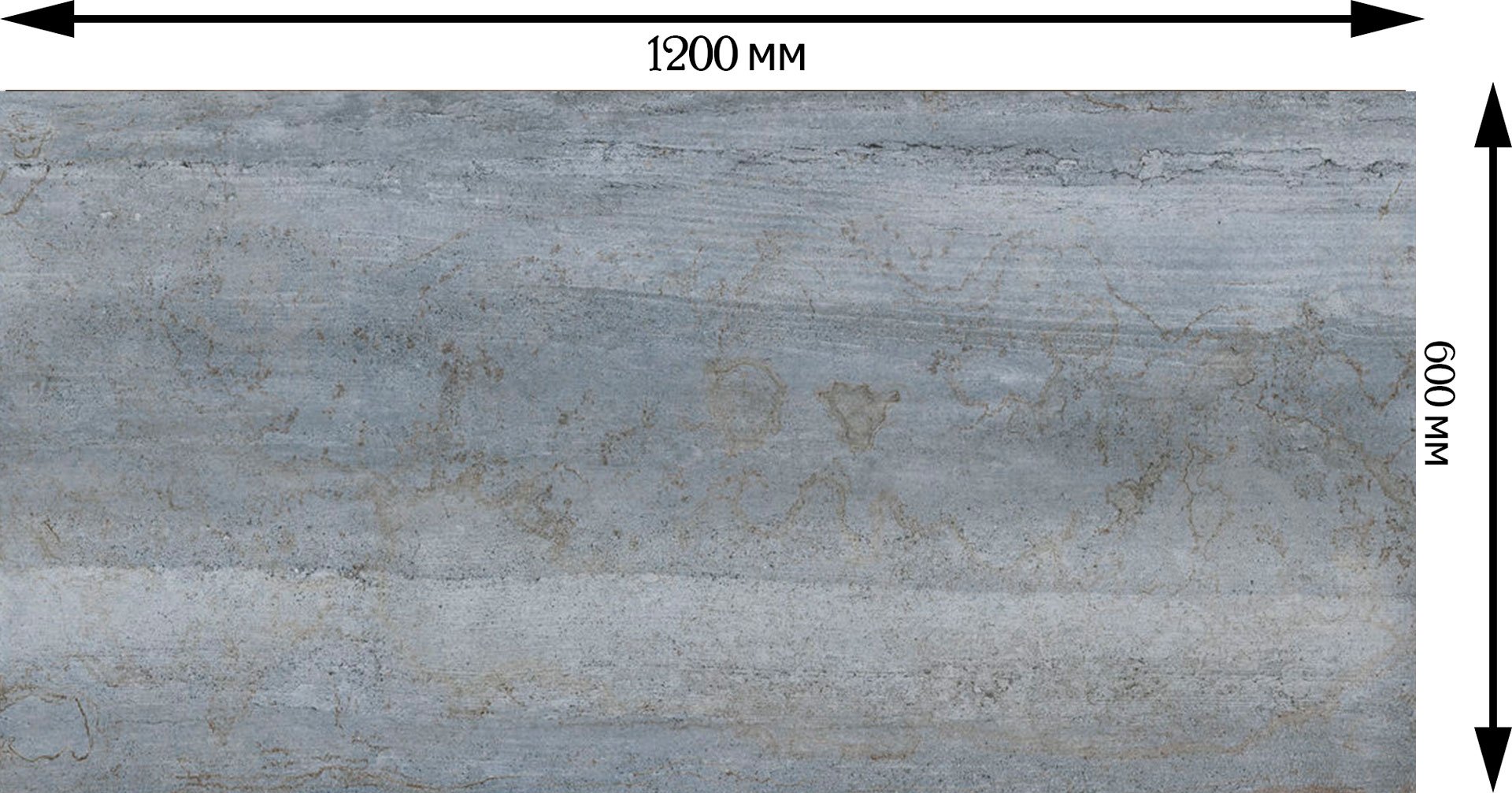 Плитка Cifre Dayton Blue 60x120 - фото 5