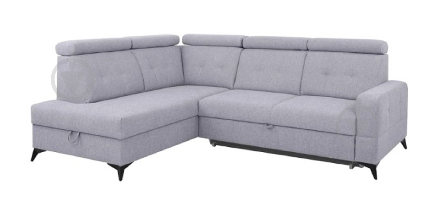 Диван угловой BRW AMADO левый угол серый 2460x1860x910 мм - фото 1 Диван угловой BRW AMADO левый угол серый 2460x1860x910 мм - фото 1